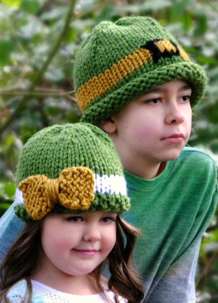 Free Knitting Patterns for St. Patrick's Lucky Hats