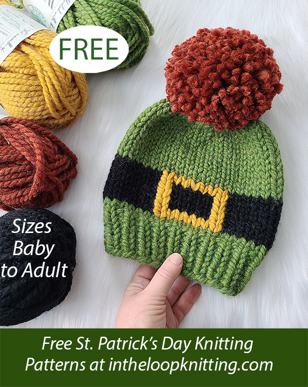 Free Lucky Beanie Knitting Pattern