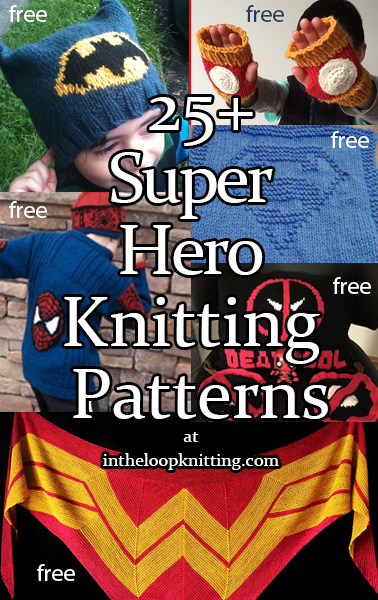 Super Hero Knitting Patterns