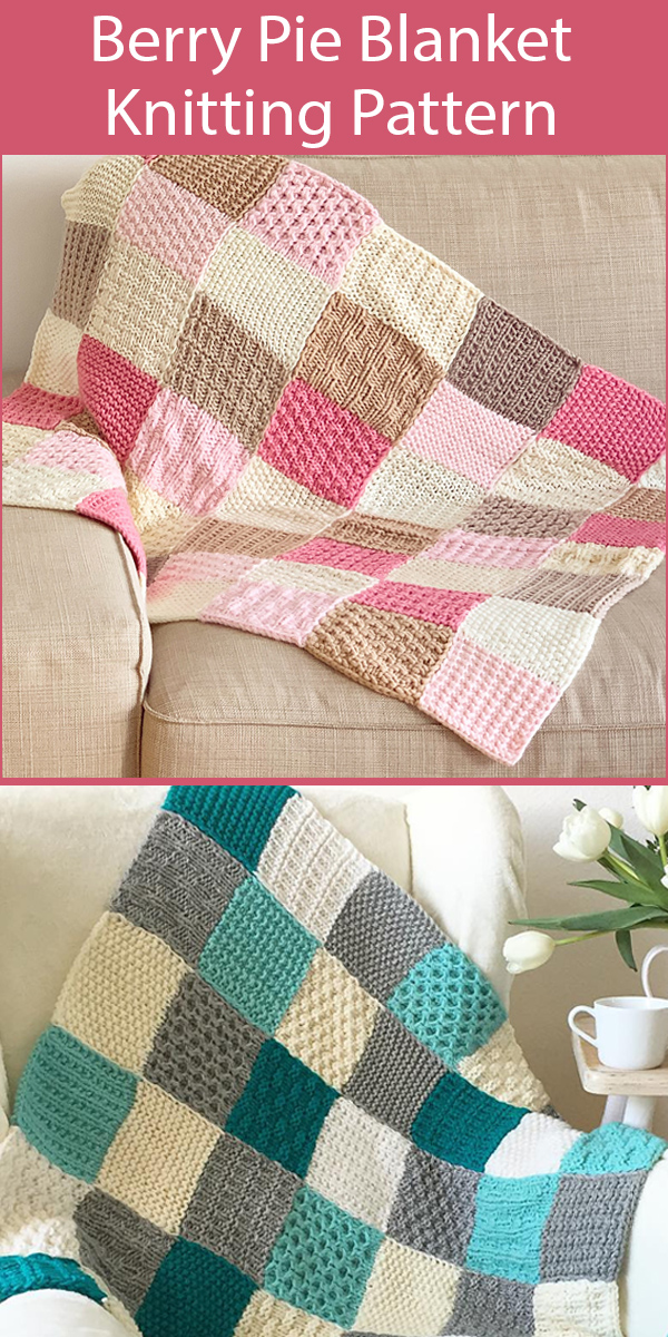 Sampler Baby Blanket Knitting Patterns In the Loop Knitting
