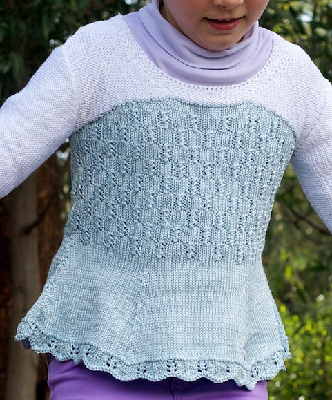 Knitting Pattern for Ice Queen Elsa Sweater