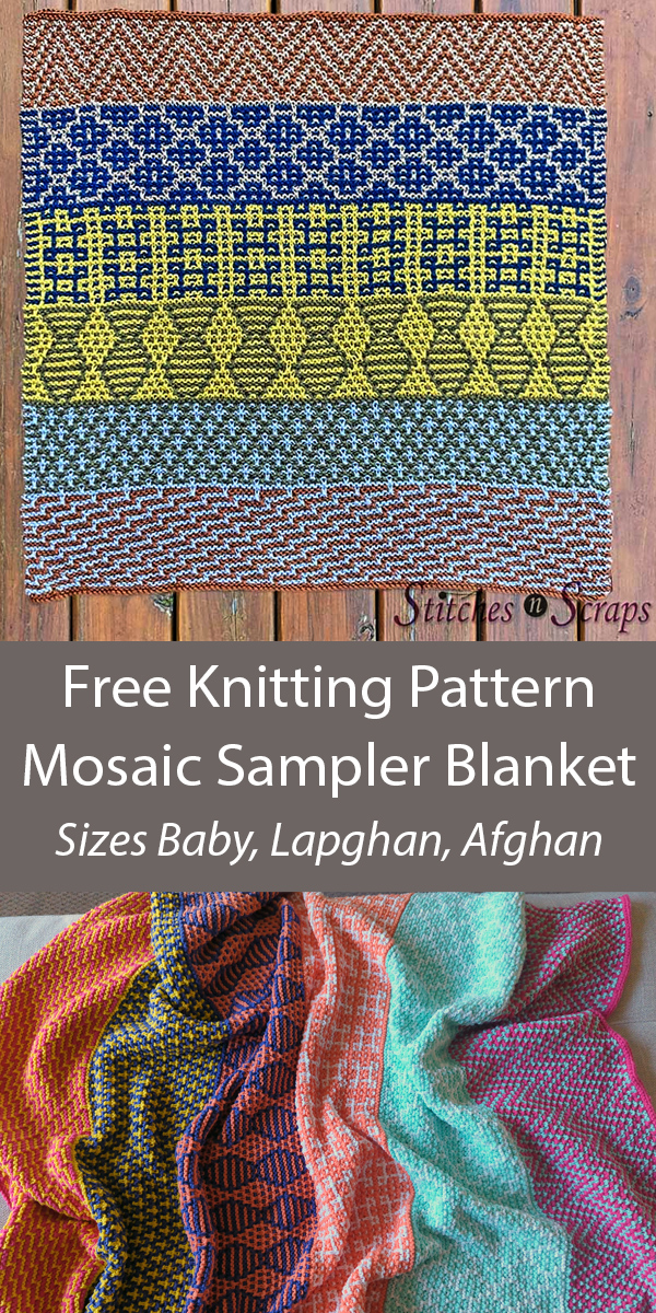 Sampler Baby Blanket Knitting Patterns In the Loop Knitting