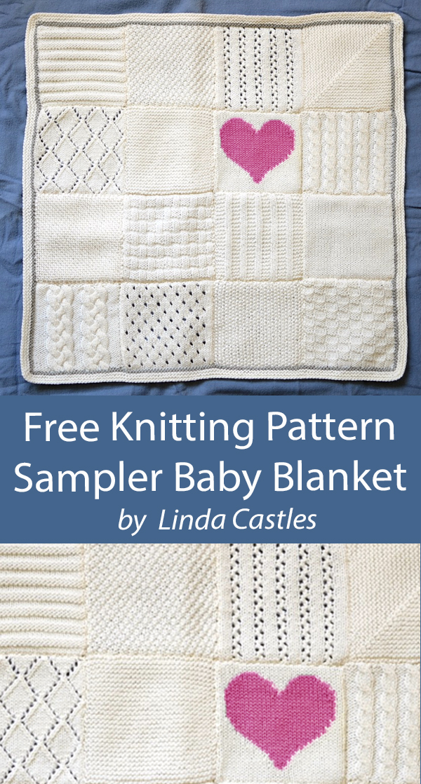 Heart Blanket Free Knitting Patterns In the Loop Knitting