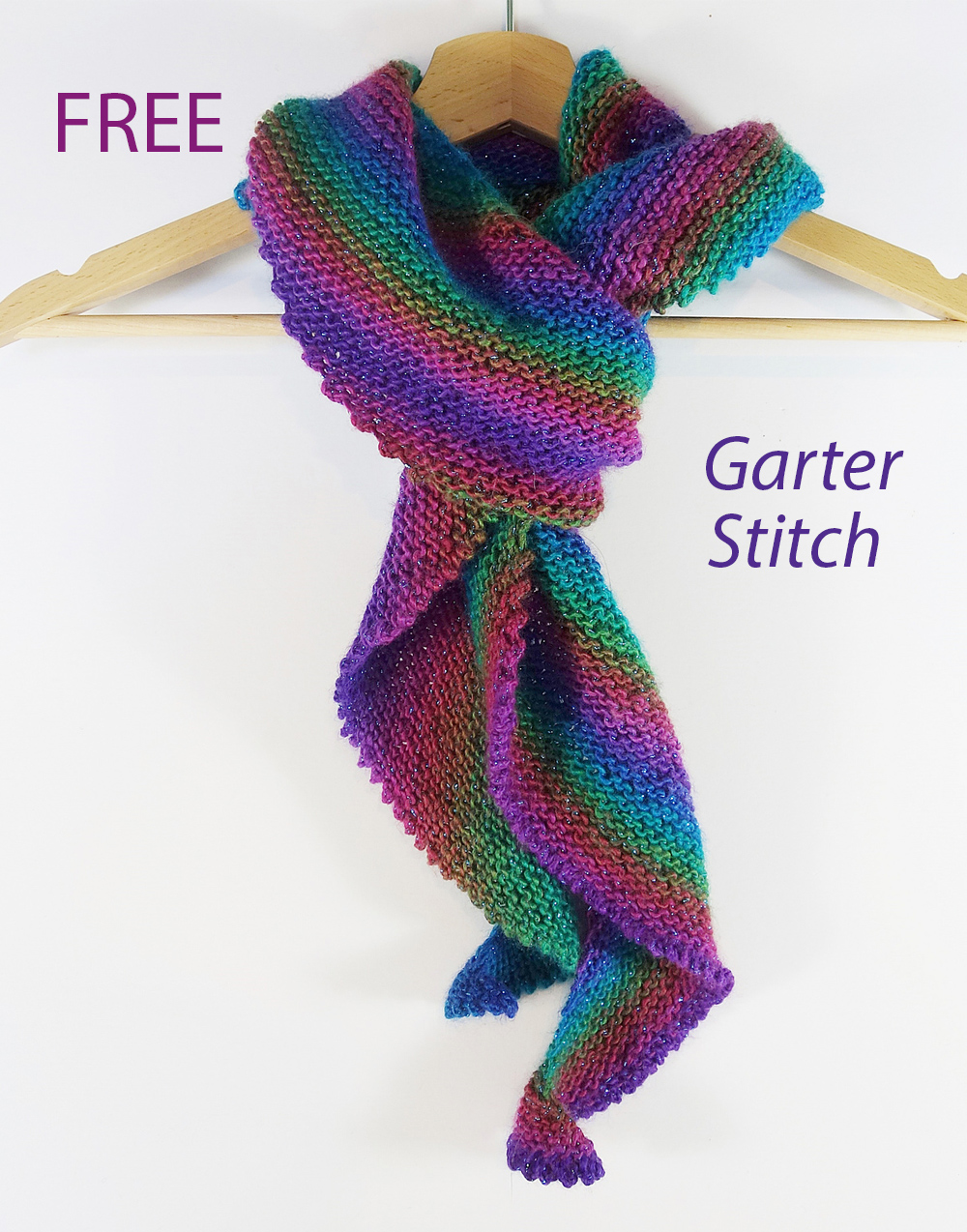 Free Knitting Pattern Whirligig Scarf